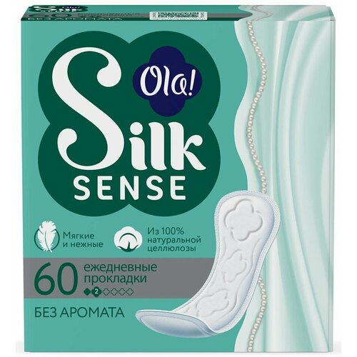 Прокладки Ola! Silk Sense Daily ежедневные 60шт х1шт