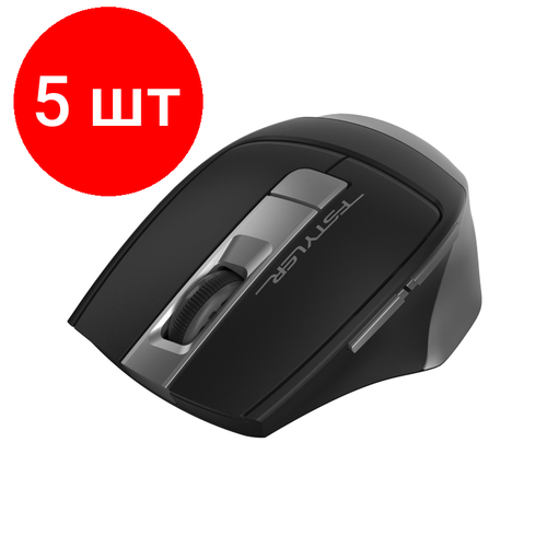 Комплект 5 штук Мышь компьютерная A4Tech Fstyler FG35 GREY серчерн2000dpiбеспров6кн 866500₽
