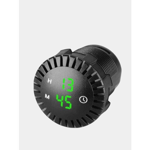 Врезные автомобильные часы для авто в машину Цвет Зеленый 209900₽
