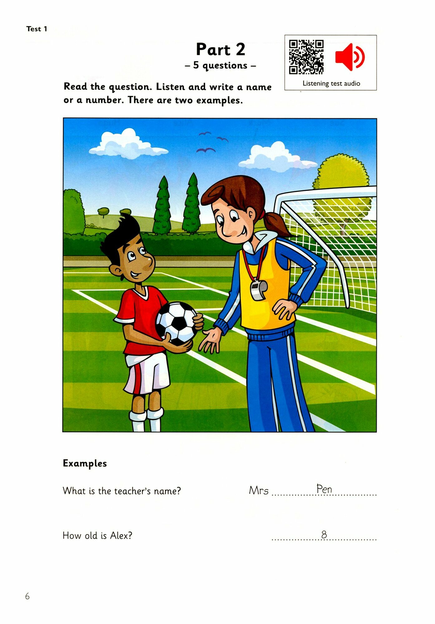 Pre A1 Starters 4 Student's Book without Answers with Audio, тесты для подготовки к экзамену по английскому языку - фото №6