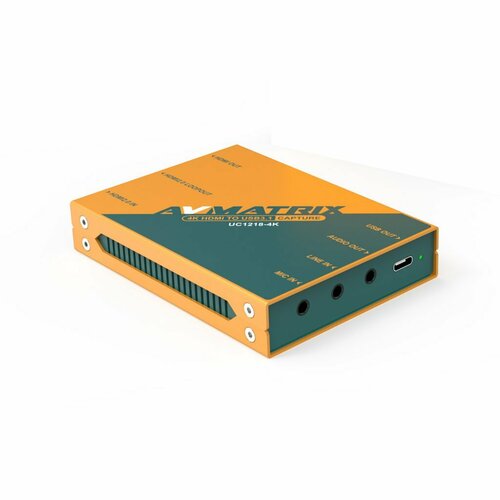 Устройство видеозахвата AVMATRIX UC1218-4K HDMI USB устройство видеозахвата avmatrix uc1118 sdi usb