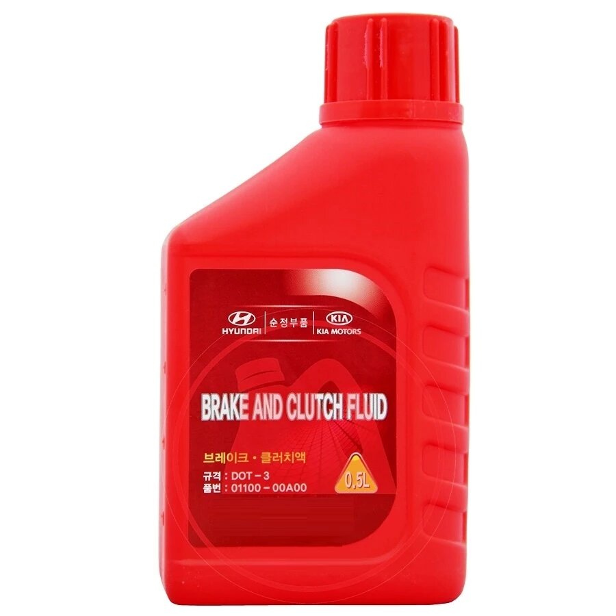 Тормозная жидкость Hyundai/Kia Вrake Fluid DOT 3 Class 3 0,5 л