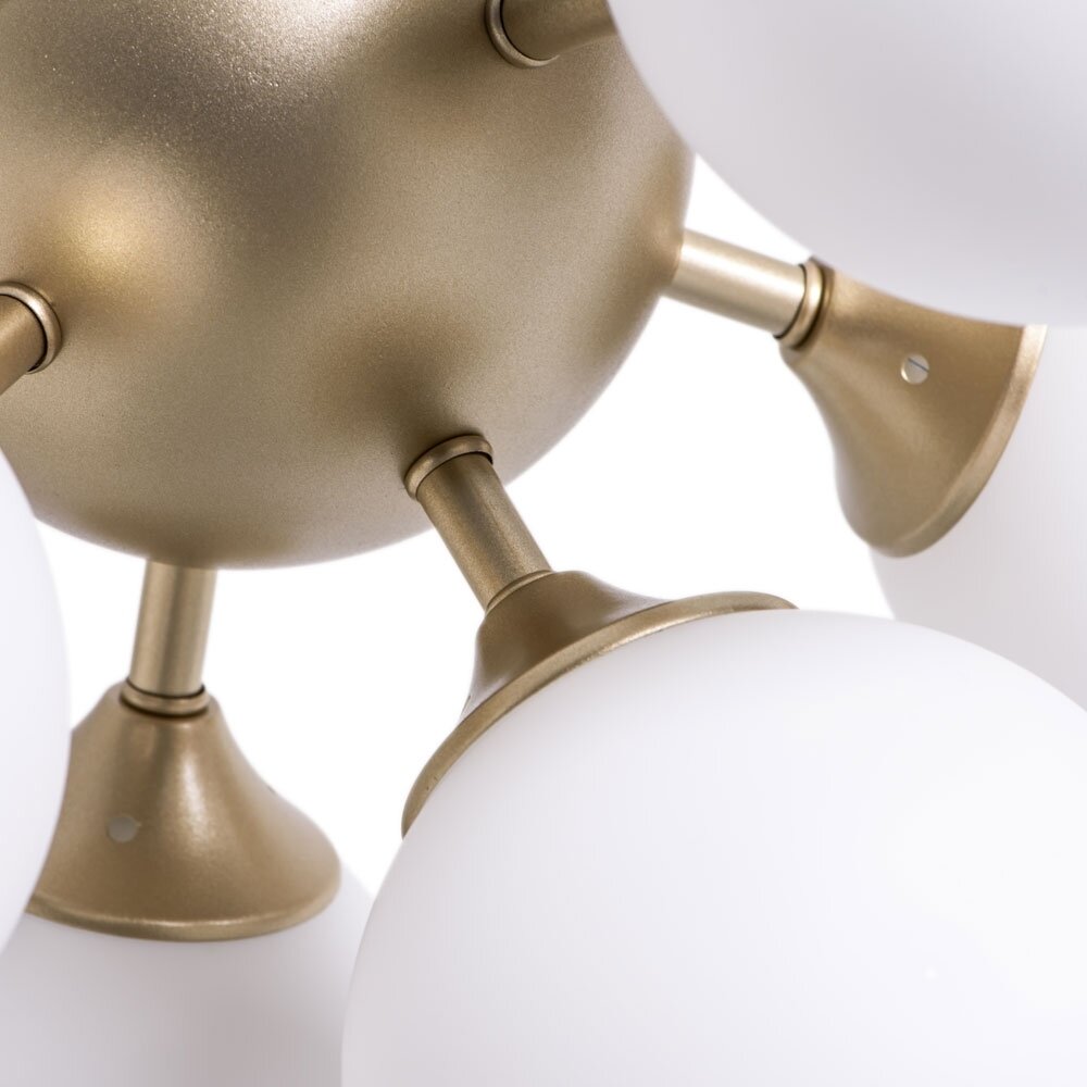 Потолочная люстра Arte lamp Fobos с поддержкой Маруся A2704PL-5SG-М - фото №4