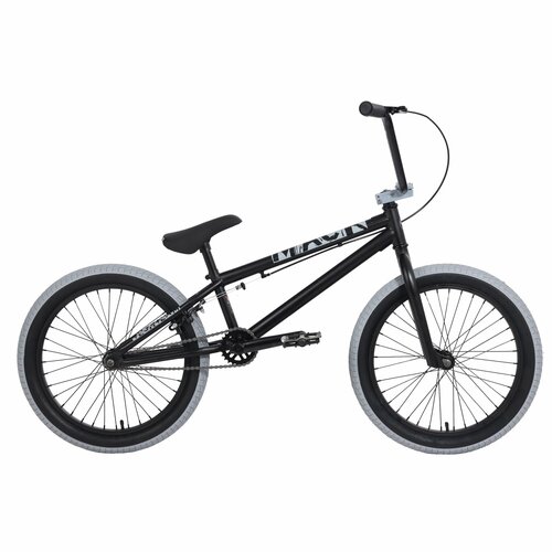 Велосипед BMX Tech Team Mack 20 черный 2024 трюковый велосипед bmx tech team mack 20 синий nn009168