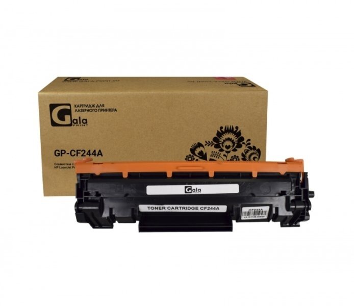 Картридж GP-CF244A (№44A) для принтеров HP LaserJet Pro M28a/M28w/M15a/M15w 1000 копий GalaPrint