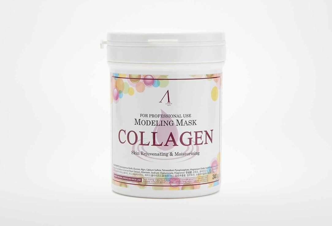 Маска для лица укрепляющая с коллагеном ANSKIN Collagen Modeling Mask