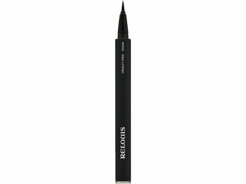 Подводка-фломастер для глаз водостойкая с кисточкой Relouis Relouis Eyeliner marker for eyes waterproof with a brush