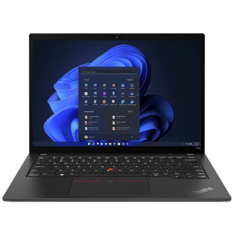 Ноутбук Lenovo ThinkPad T14s Gen 4 (21F6A004CD) 14" WUXGA (1920x1200) 300N, i7-1360P, 16GB LPDDR5 6400, 512GB SSD M.2, Intel Iris Xe, Win 11 Pro, Black