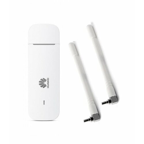 Huawei 3372h-607 USB 3G/4G LTE модем FixTTL, белый + две антенны 2dBi wifi модем под smartsim fixttl