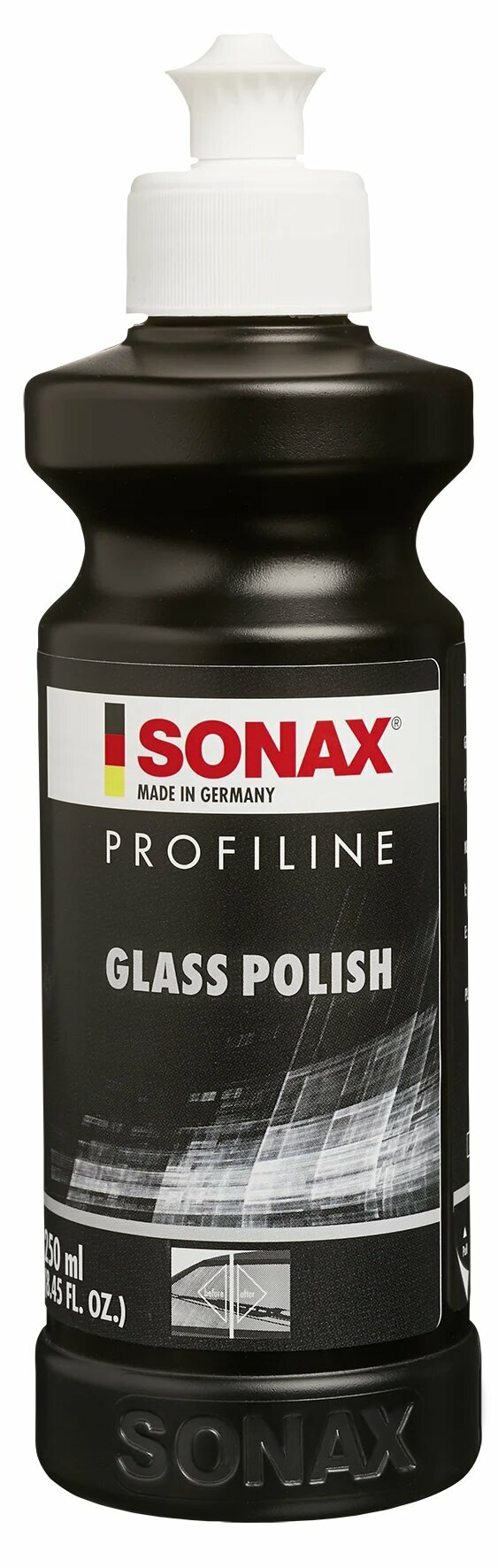 SONAX ProfiLine Glass Polish - Полироль для стекла, 250мл