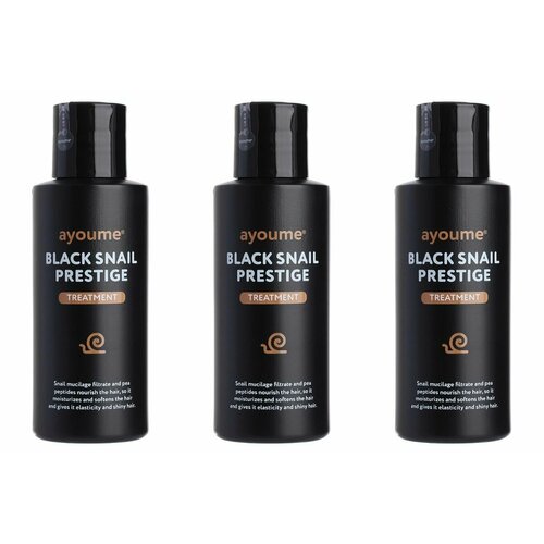 AYOUME Маска для волос Ayoume black snail prestige treatment 100 мл 3 шт 1902₽