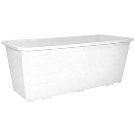 фото Ящик Idiland Basil балконный 40см мраморный (221600633/01)