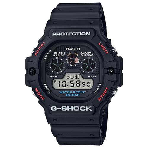Наручные часы CASIO DW-5900-1, черный наручные часы casio dw h5600 1 черный
