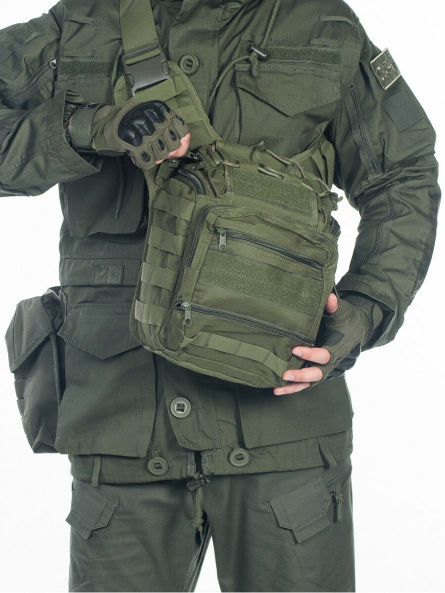 фото Тактическая сумка 9л, цвет Русская цифра
