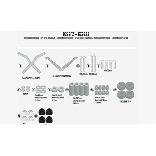Прокладка крышки головки блока KAWASAKI Ninja 300 Ninja 250R OEM Part No 110610282 6070₽