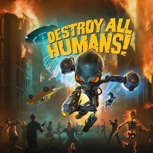 Игра Destroy All Humans! Xbox One / Series S / Series X игра для пк thq nordic destroy all humans 2 reprobed dressed to skill edition