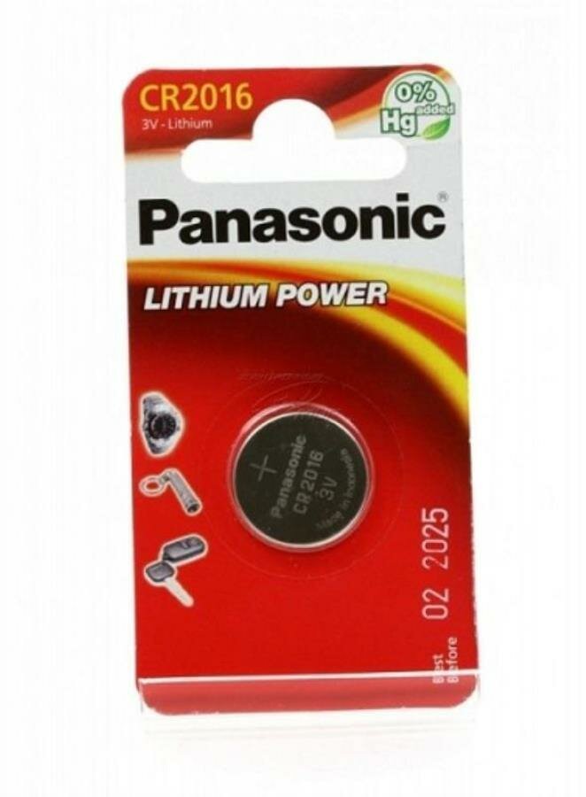 Panasonic CR-2016EL/1B Lithium Power Элемент питания (батарейка) CR2016 BL1