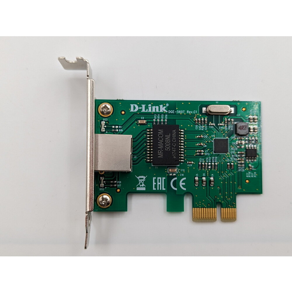 Сетевая карта D-Link, DGE-560T, PCI-E, 10/100/1000 Мбит/с