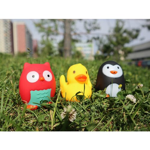 Игрушки для ванной 3шт птицы детские набор купания для малышей мальчиков и девочек 399₽