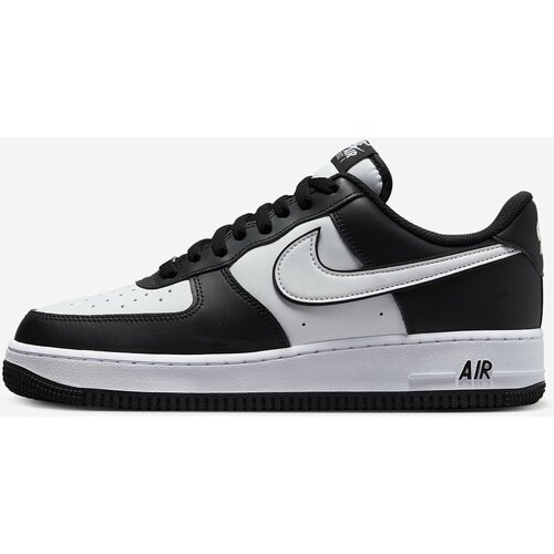 фото Кеды nike air force 1, полнота f (eu)/ на среднюю стопу, размер 9.5 us, чёрный