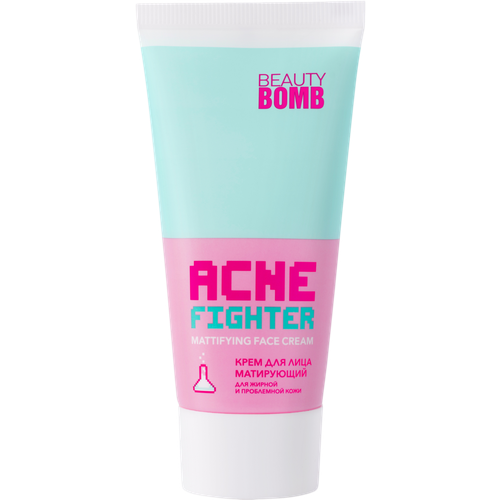 Крем для лица Beauty Bomb Agne Fighter матирующий 40мл матирующий крем для лица apaisac mate creme matifiante 40мл