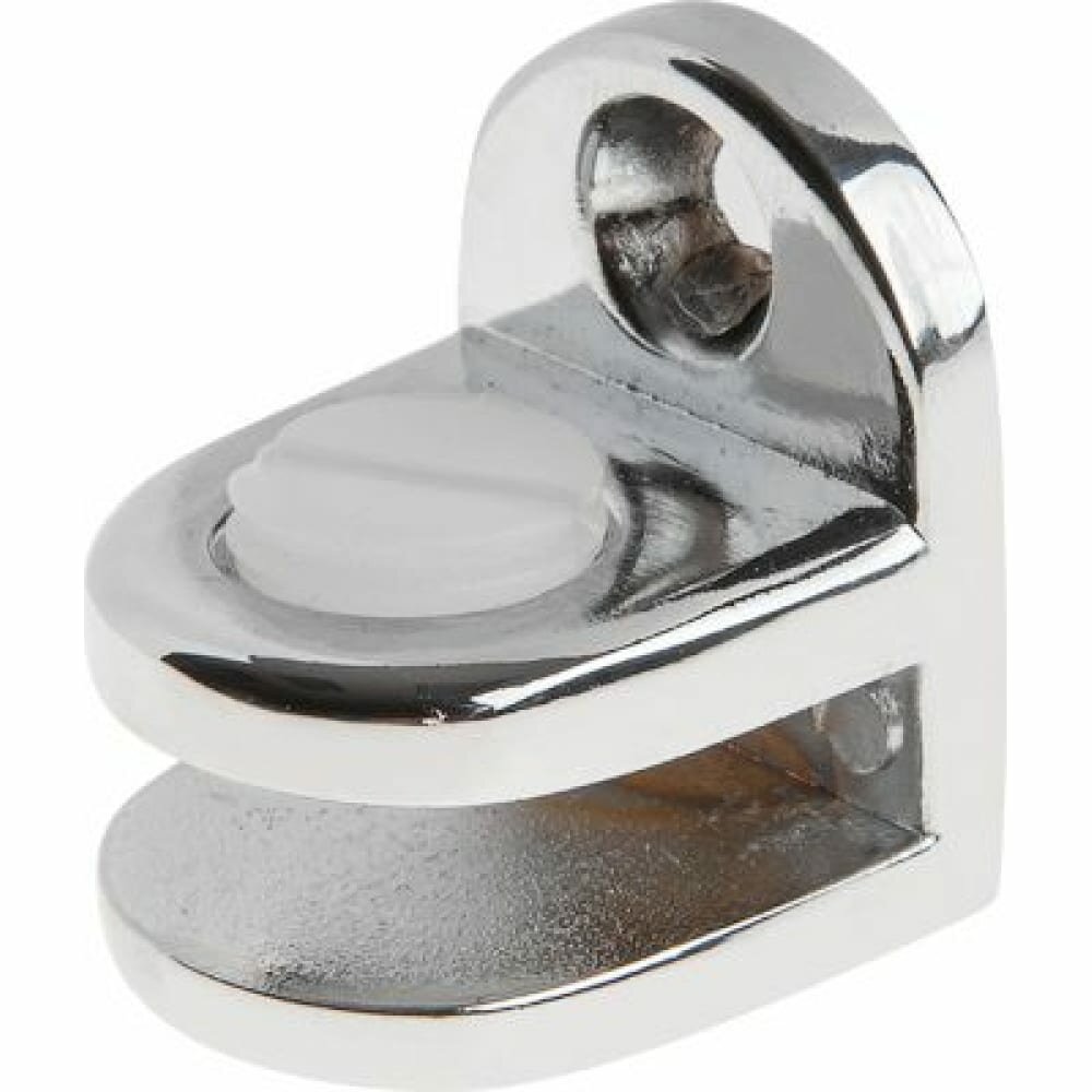 Полкодержатель STARFIX для стеклянной полки 13×12×13 мм хром 2 штуки (SMZ1-10464-2) — фото 1