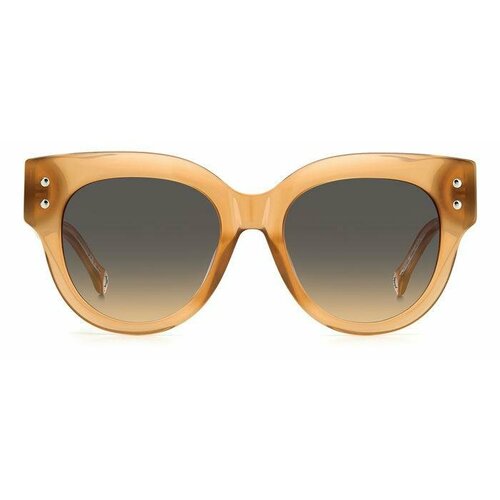 Солнцезащитные очки CAROLINA HERRERA Carolina Herrera CH 0008/S FT4 GA 52 CH 0008/S FT4 GA, золотой, оранжевый