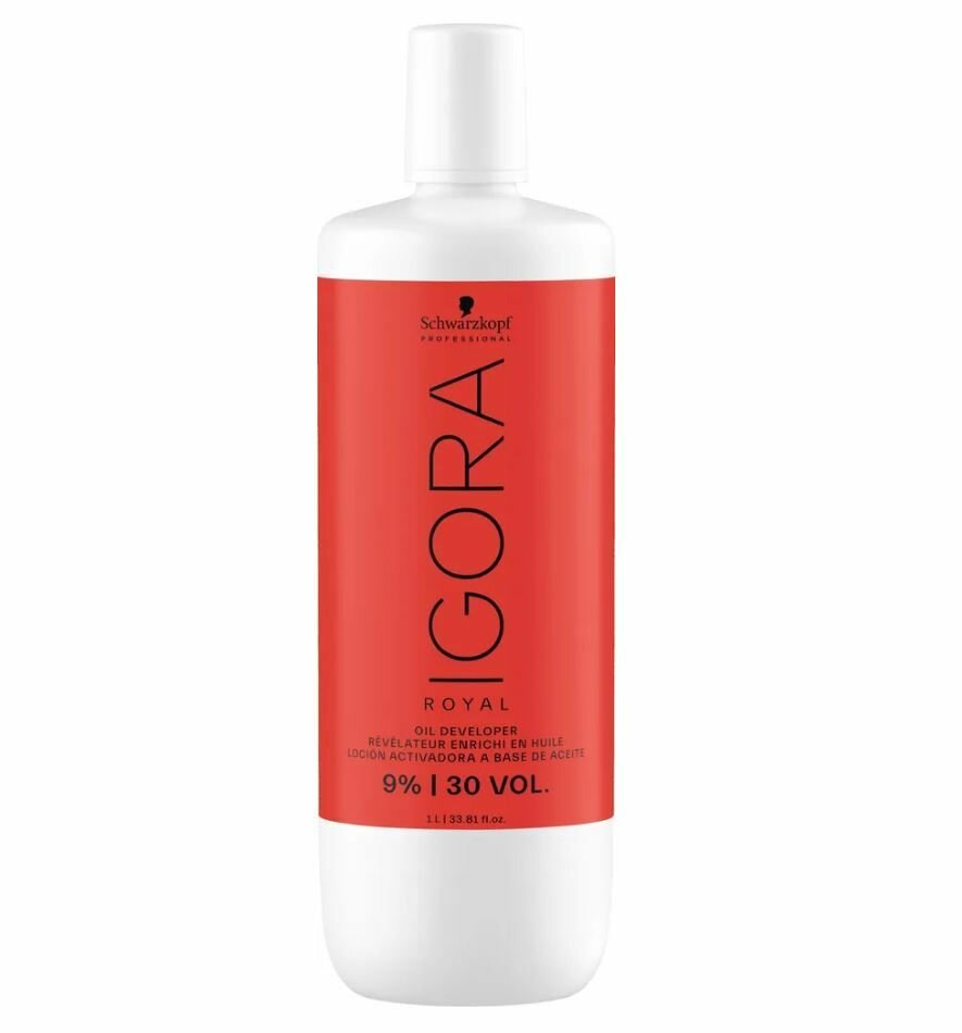 Schwarzkopf Professional, Igora, Royal Лосьон-окислитель 9%, 1000 мл