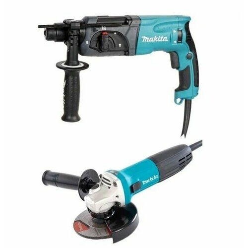 Набор электроинструментов Makita УШМ GA5030 перфоратор HR2470 26610₽