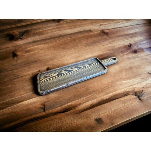 Доска для подачи из массива лиственницы (44х12 см)