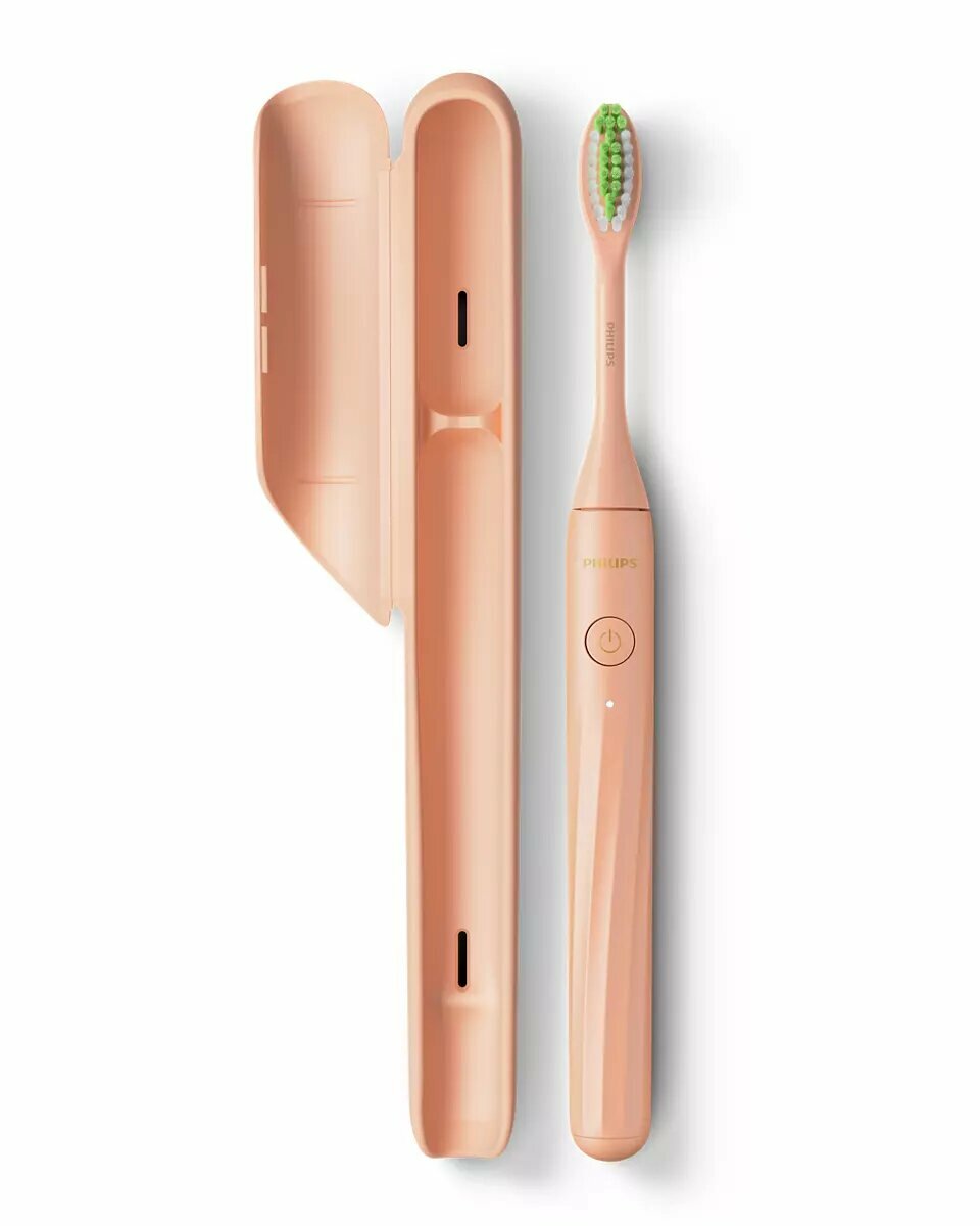 фото Электрическая зубная щетка Philips HY1200/05, бежевый