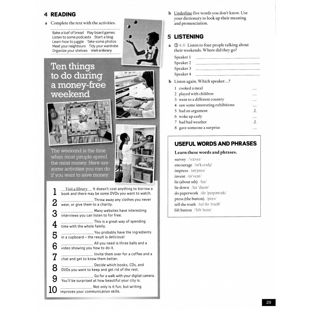 English File. Third Edition. Pre-Intermediate. Workbook with key - фото №18