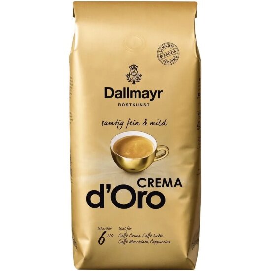 Кофе в зернах Dallmayr Crema d'Oro 1000г