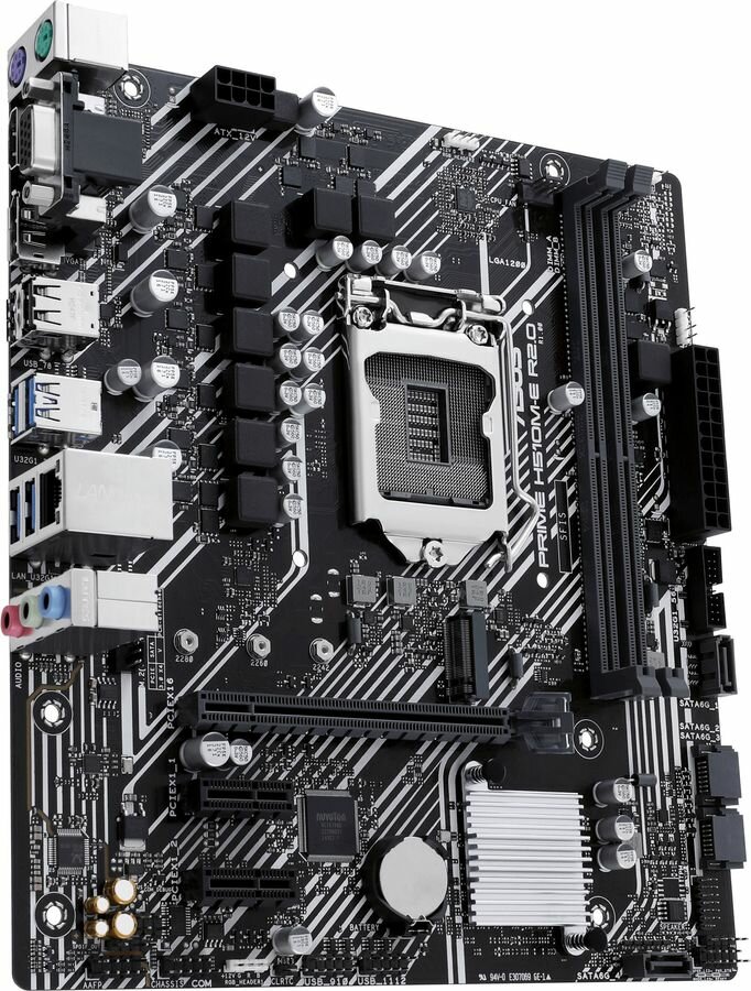 Материнская плата ASUS PRIME H510M-E R2.0, LGA 1200, Intel H470, mATX, Ret