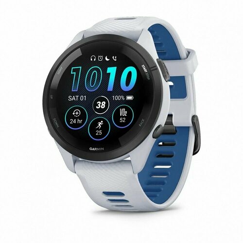 Спортивные часы Garmin Forerunner 265 Amoled белый-синий 6290000₽