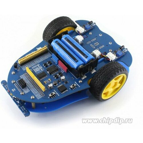 AlphaBot, Платформа для создания мобильного роботы на базе Raspberry Pi 3 Model B 4pcs 60mm mecanum omni wheel 4pcs tt motor 4pcs tt motor bracket for arduino diy project raspberry pi stem toy rc parts