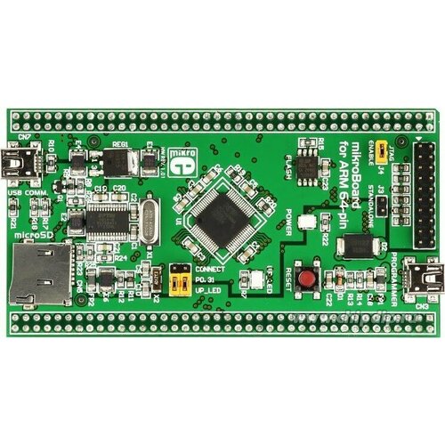 MikroBoard for ARM 64-pin, Дочерний модуль с МК LPC2148 для MIKROE-701, UNI DS6 pic16c74b микроконтроллер pic nxp lcc