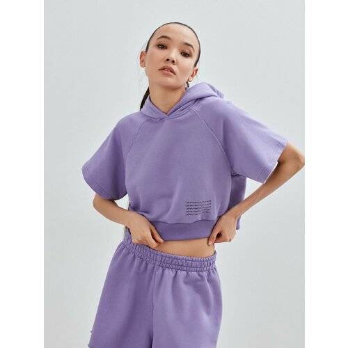 фото Лонгслив lilibu store, размер onesize, фиолетовый