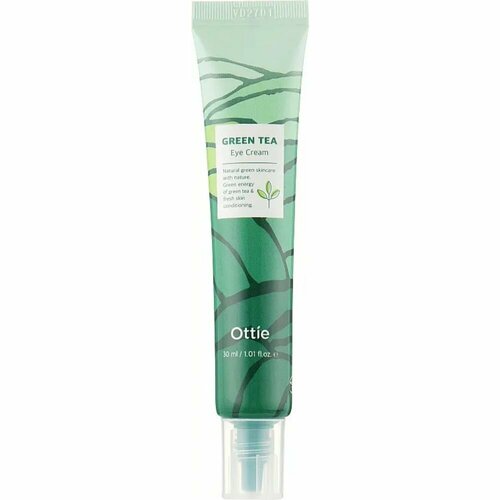 OTTIE Крем для кожи вокруг глаз Green Tea Eye Cream