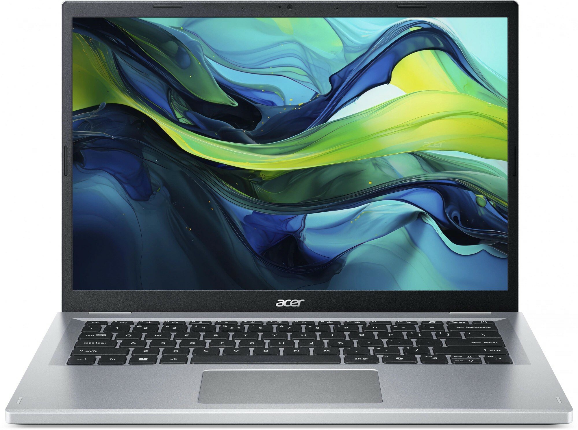 Ноутбук Acer Aspire Go AG14-31P-36DD NX. KXECD.002, 14", IPS, Intel Core i3 N305 1.8ГГц, 8-ядерный, 8ГБ LPDDR5, 512ГБ SSD, Intel UHD Graphics, без операционной системы, металлический