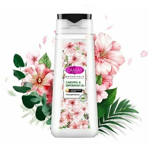 Camay Botanicals гель для душа 250 мл. Сакура & витамин В5