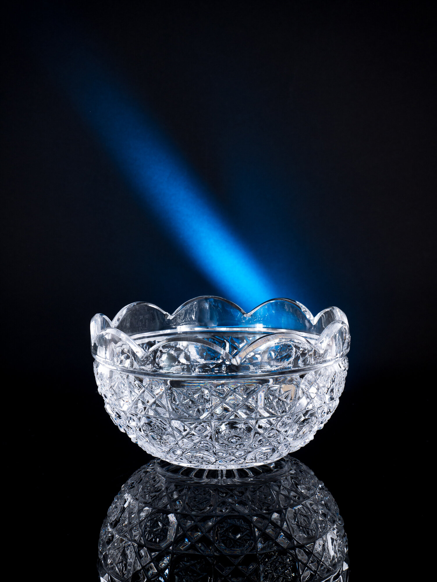 фото Салатник ( Хрусталь) 100018 Бахметевский Завод