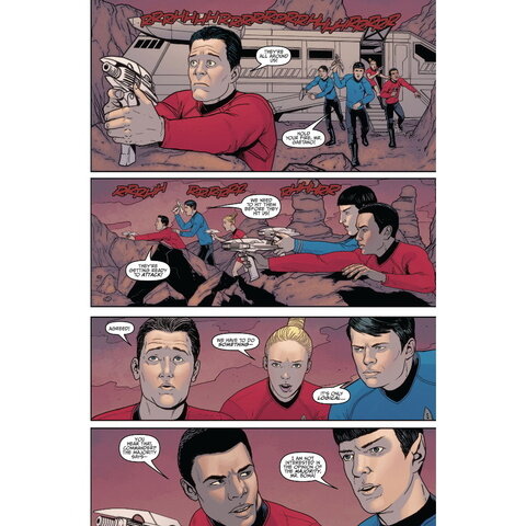 Star Trek. Том 3 (Бальбони Клаудия (иллюстратор), Алтаев Вадим Д. (переводчик), Молнэр Стивен (иллюстратор), Джонсон Майк) - фото №8