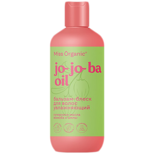Бальзам для волос Miss Organic Jo-Jo-ba увлажняющий суперсила масла жожоба и амлы 290мл 767₽