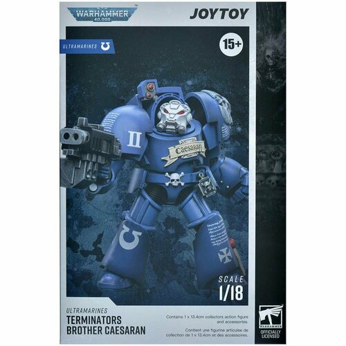 Фигурка JoyToy. Warhammer 40,000: Ultramarines Terminators Brother Caesaran