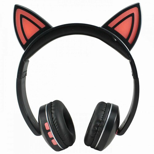 Bluetooth-наушники полноразмерные - Cat Ear KS-6123 черные 1 шт 2619₽