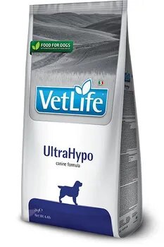 Сухой корм для собак Farmina Vet Life Canine UltraHypo с пищевой аллергией и атопией, ультра гипоаллергенный, 2 кг