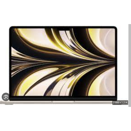 Ноутбук Apple MacBook Air 13 2022 M2 RAM 8 ГБ SSD 512 ГБ Сияющая звезда MLY23 143700₽