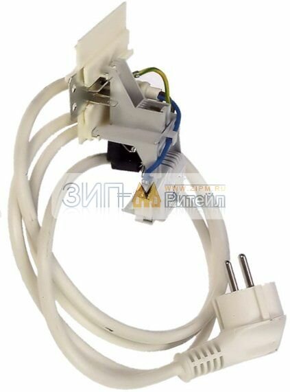 Сетевой помехоподавляющий фильтр с кабелем питания для стиральной машины Indesit 1,5м - 259297