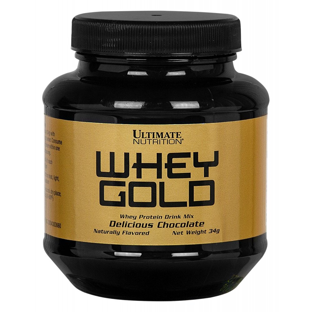 Whey Gold, 34 г, Delicious Vanilla / Вкусная Ваниль